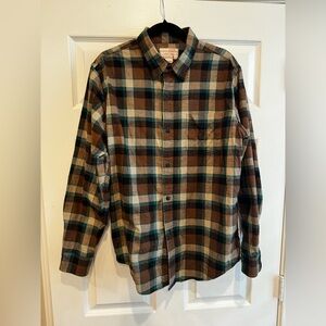 FILSON Flannel Service Shirt, NEW, Size medium